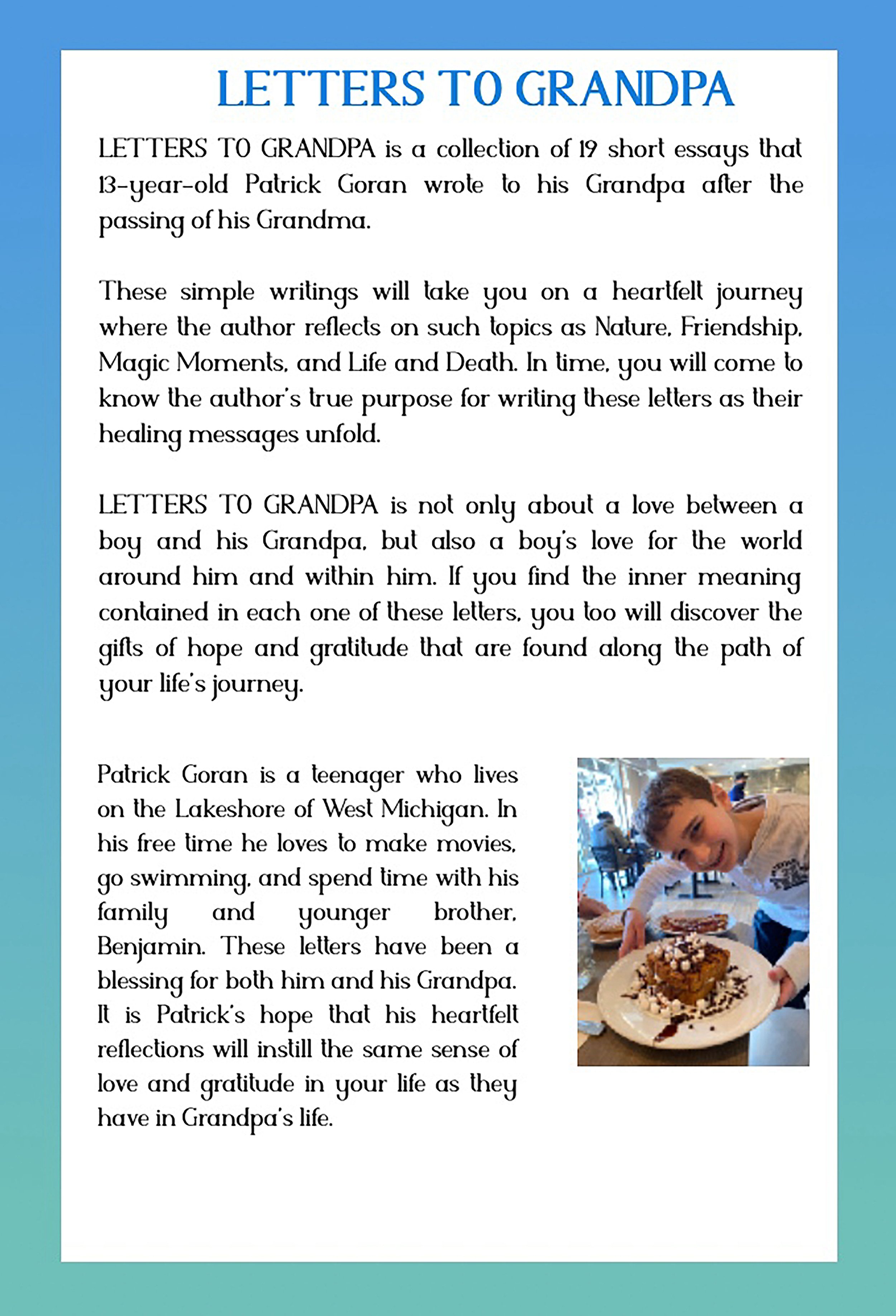 ベッツィーマッコール　Writes a Letter to Grandpa　服 Letters To Grandpa: Author's Collection — letters2grandpa.com